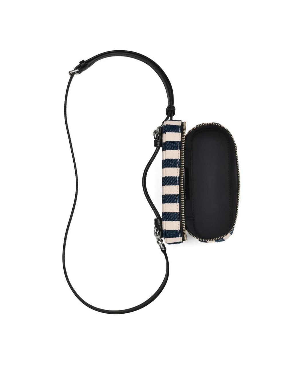 Marc Jacobs Blue The Stripe Everyday Vanity Bag