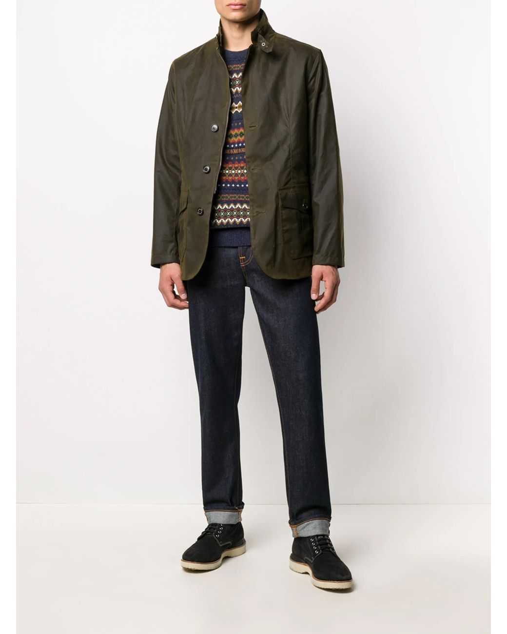 Barbour Green 'Lutz' Lightweight Jacket for men