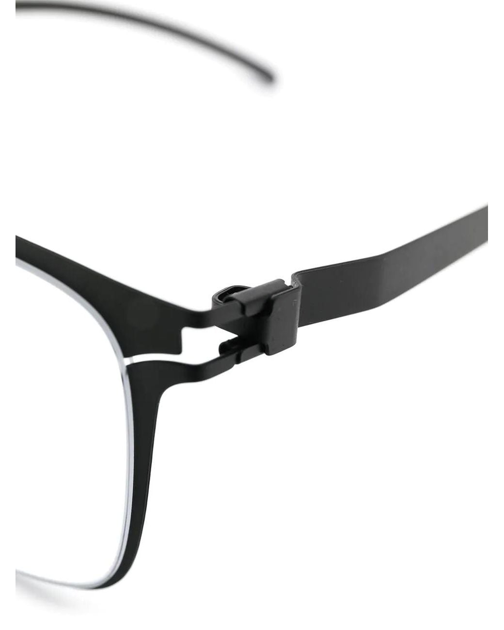 Mykita Metallic Henning Square Frame Glasses for men