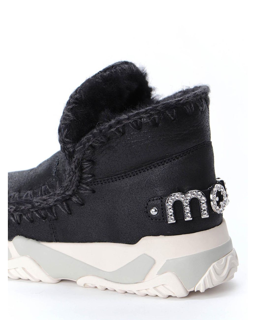 Mou Black Eskimo Ankle Boots