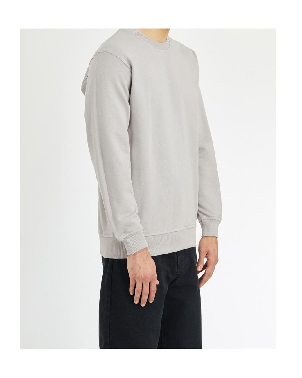 Comme des Garçons Gray Comme Des Garçons Shirt Drop Shoulder Sweatshirt for men
