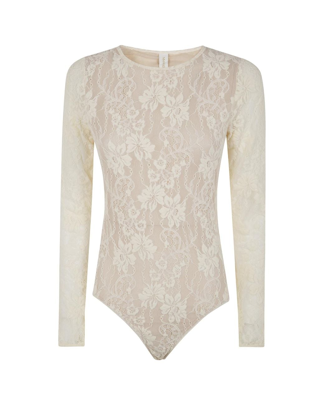 Zimmermann White Lace Bodysuit
