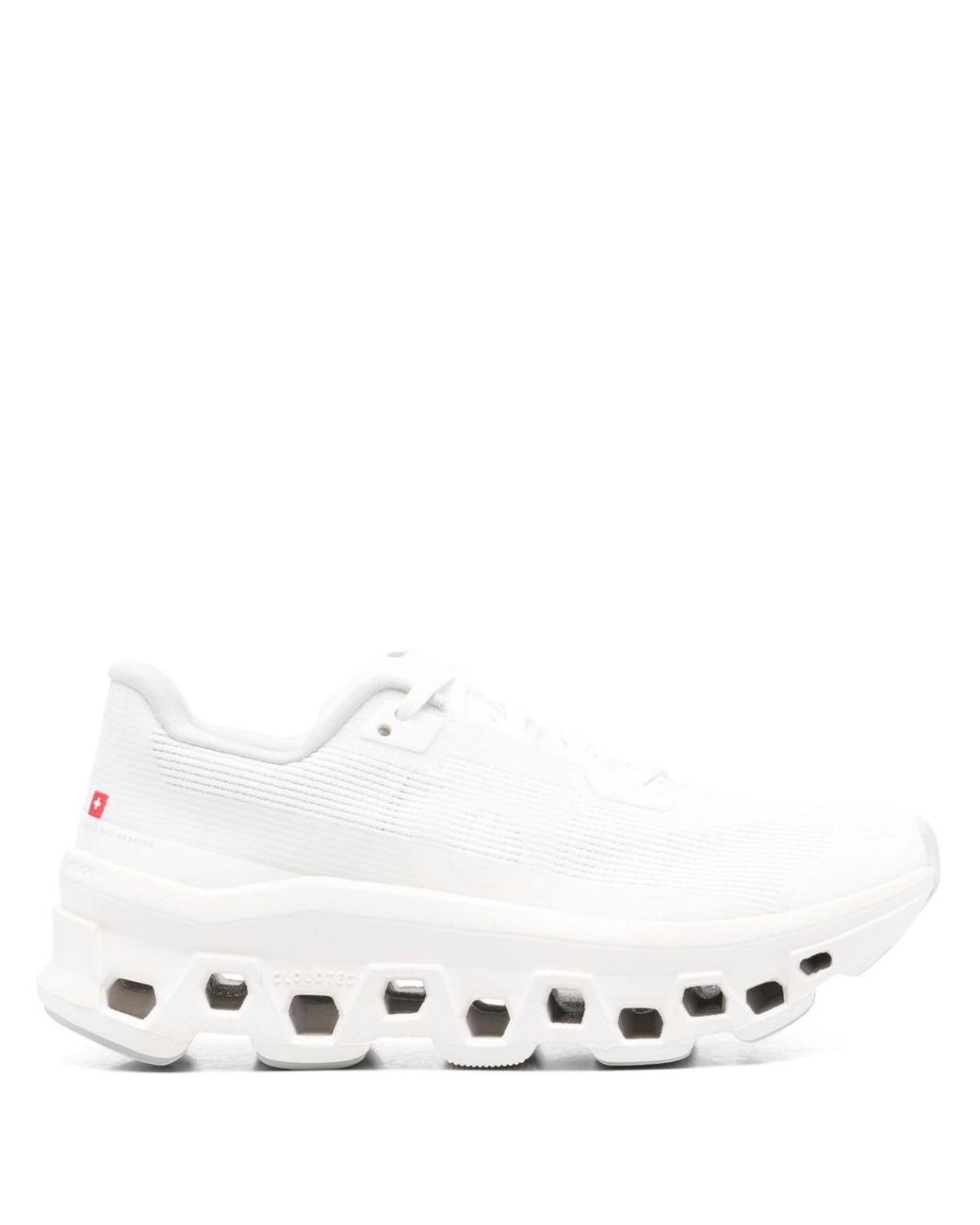 On Shoes White Cloudmonster Void Sneakers