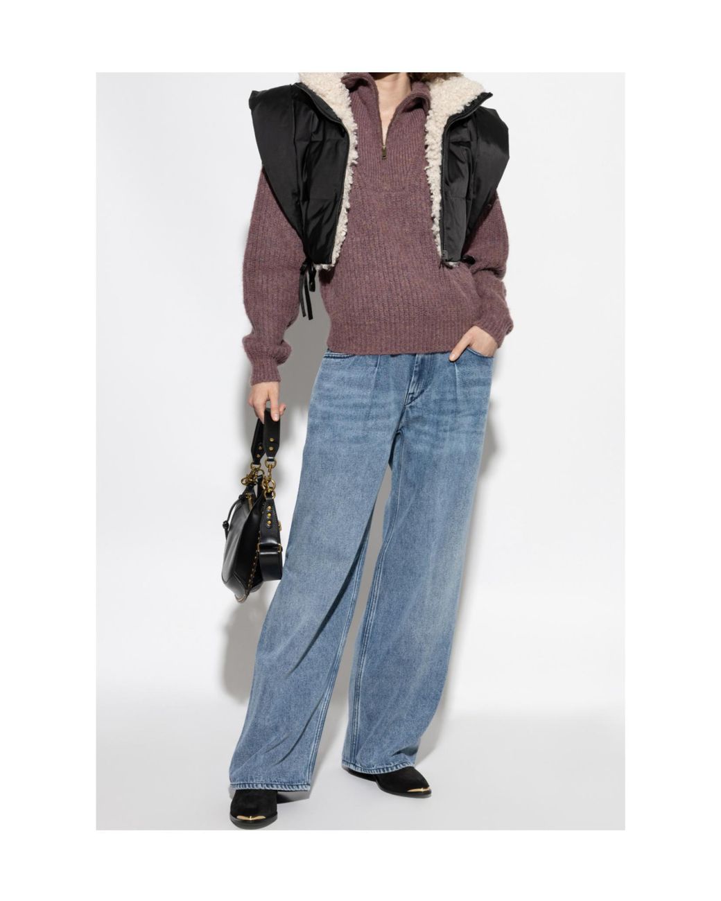 Isabel Marant Purple Danita Sweater