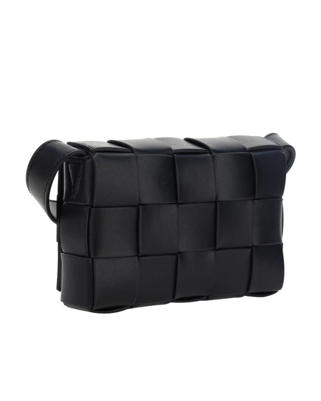 Bottega Veneta Black Cassette Small Shoulder Bag for men