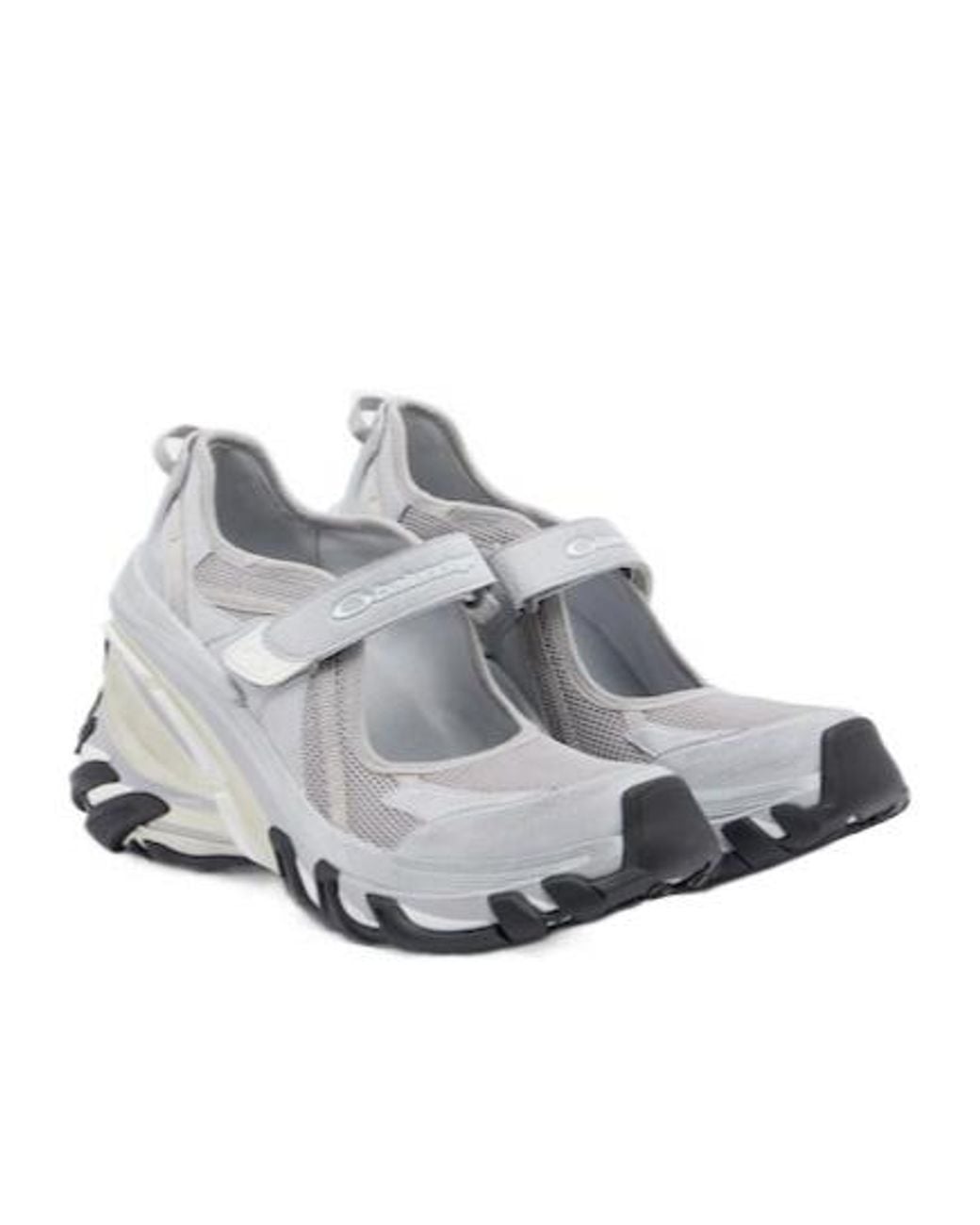 Balenciaga Gray Wedge Sneakers
