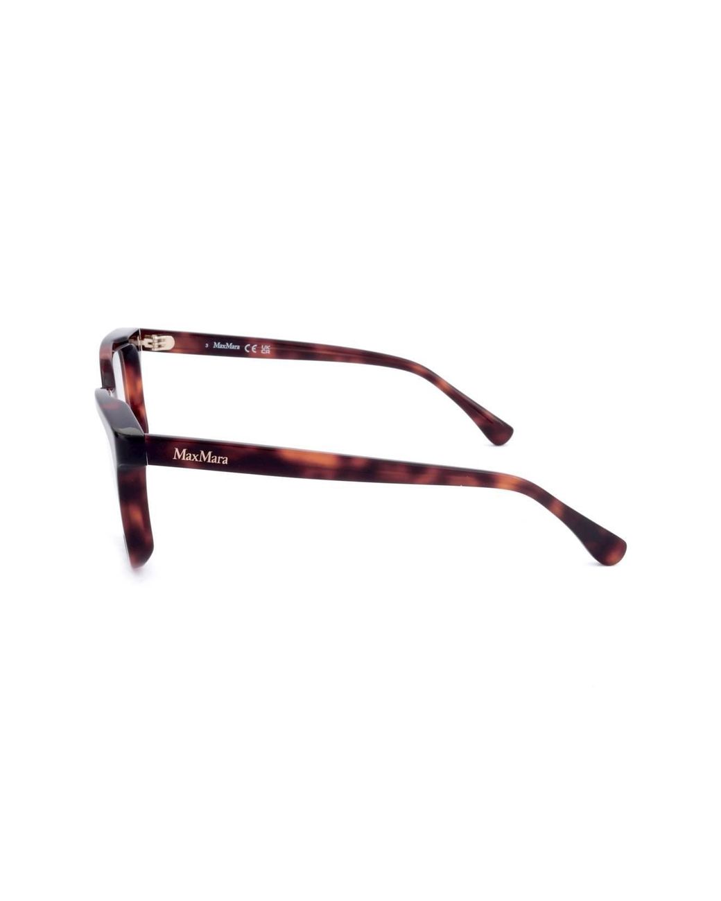Max Mara White Square Frame Glasses