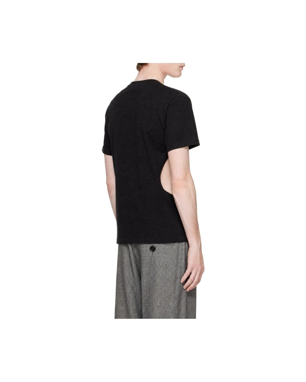 VAQUERA Black All Eyes On Me Belted T-Shirt