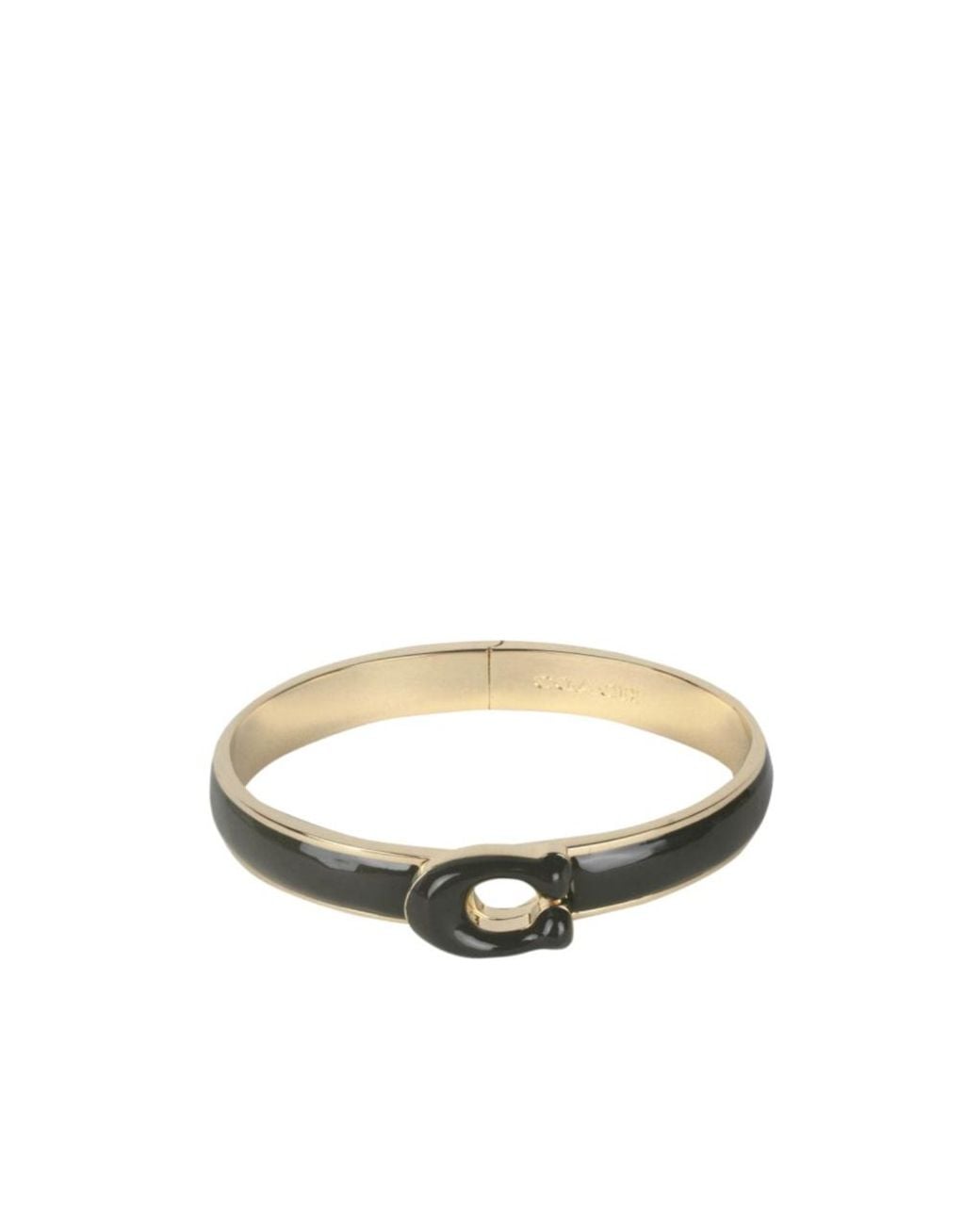 COACH White Logo Bracelet