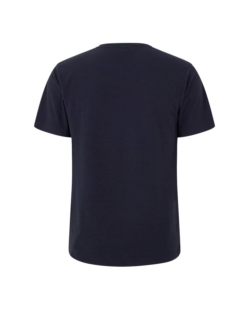 Stone Island Blue Crew Neck Cotton T-Shirt for men