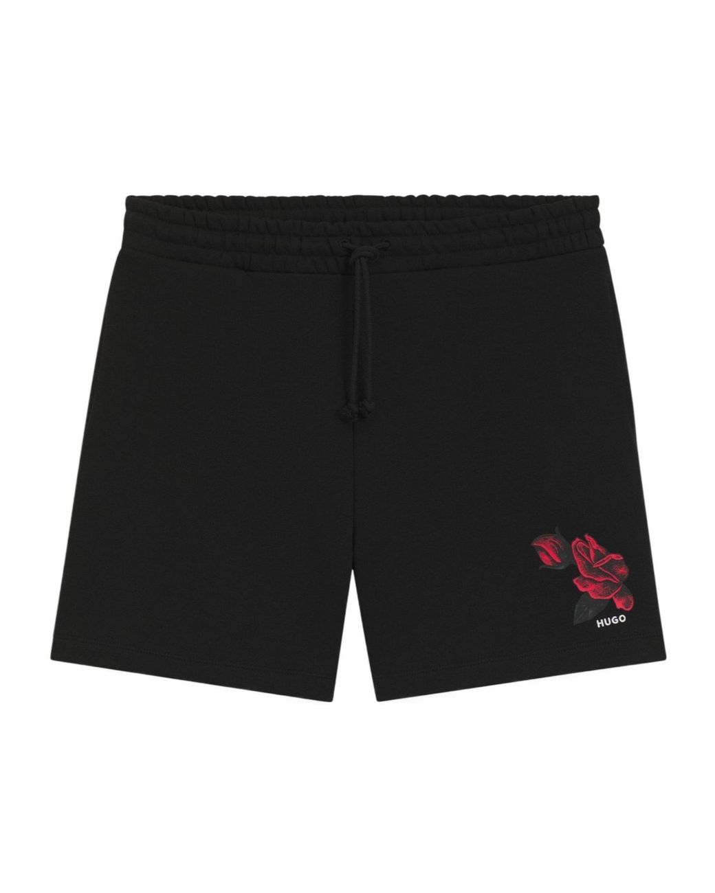 Boss Black Elastic Waist Shorts for men