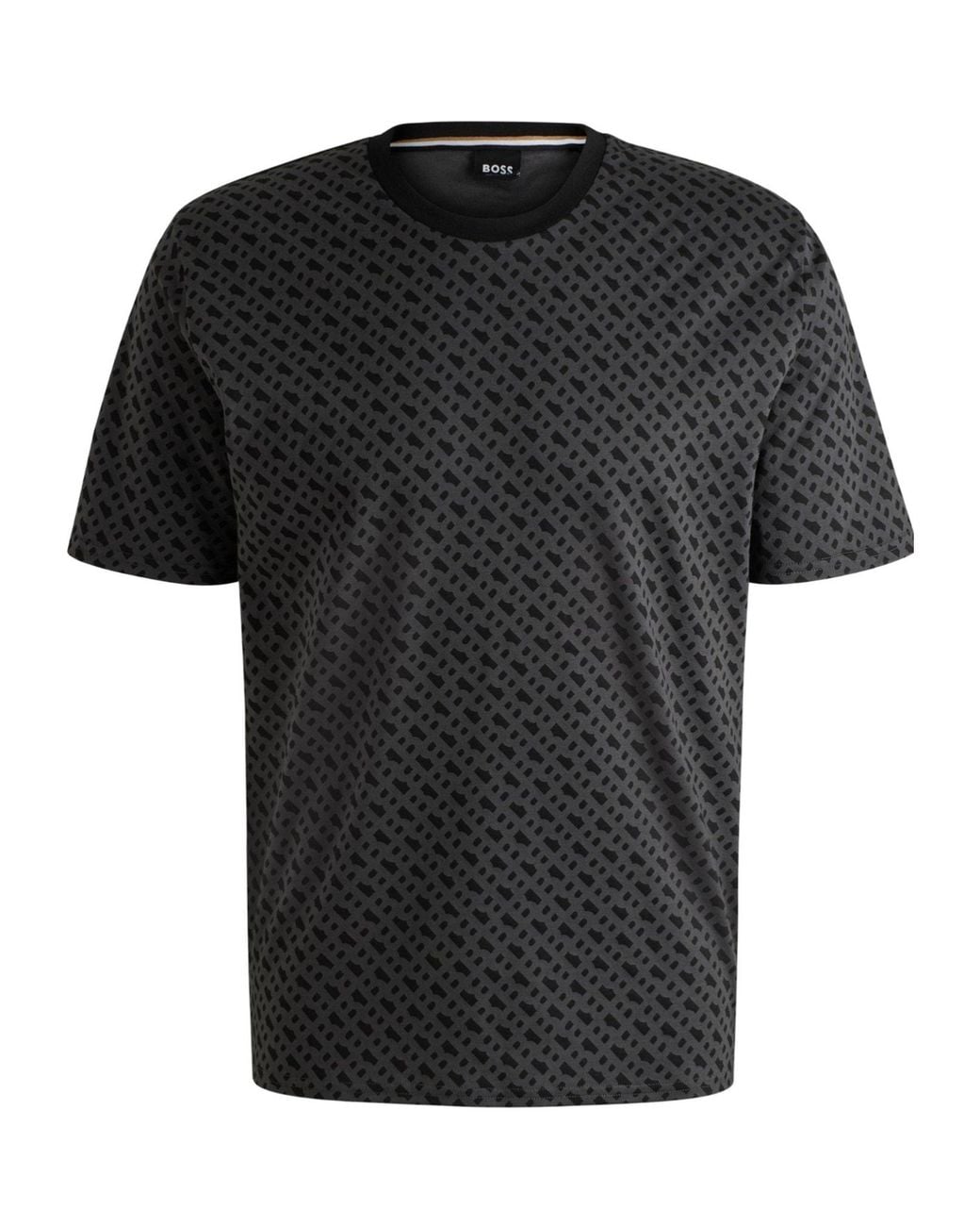 Boss Black Crew Neck T-Shirt for men