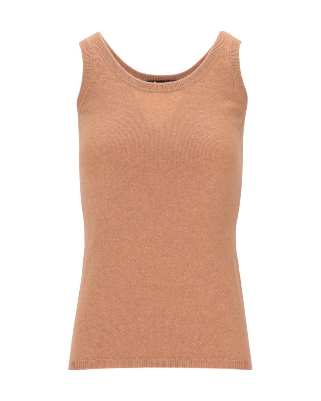 Lela Rose Brown Sleeveless Vest