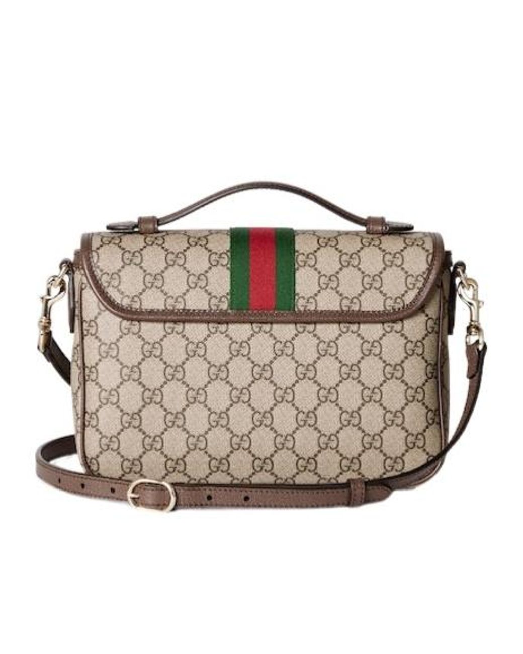 Gucci Multicolor Ophidia Medium Top Handle Bag