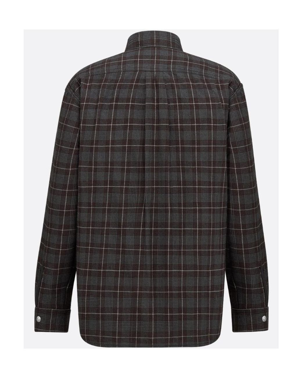 Dior Blue Christian Couture Reversible Shirt for men