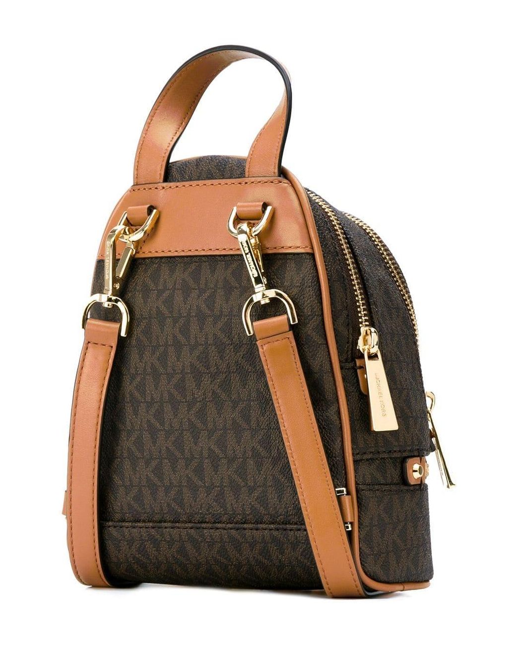 MICHAEL Michael Kors Brown Rhea Mini Backpack