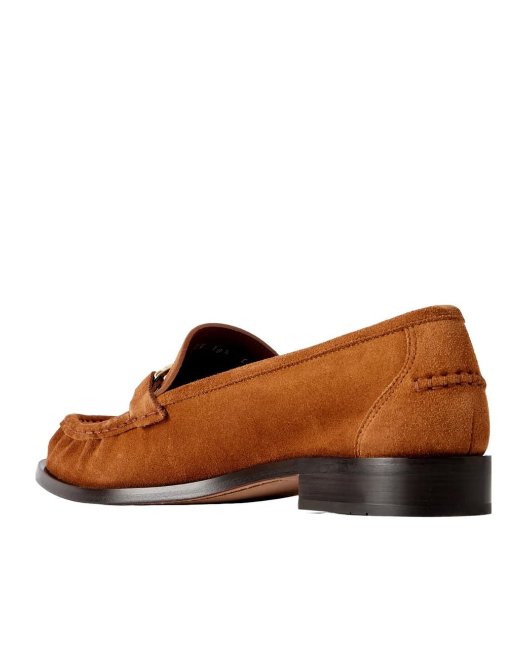 Ferragamo Brown Maryan Suede Loafers