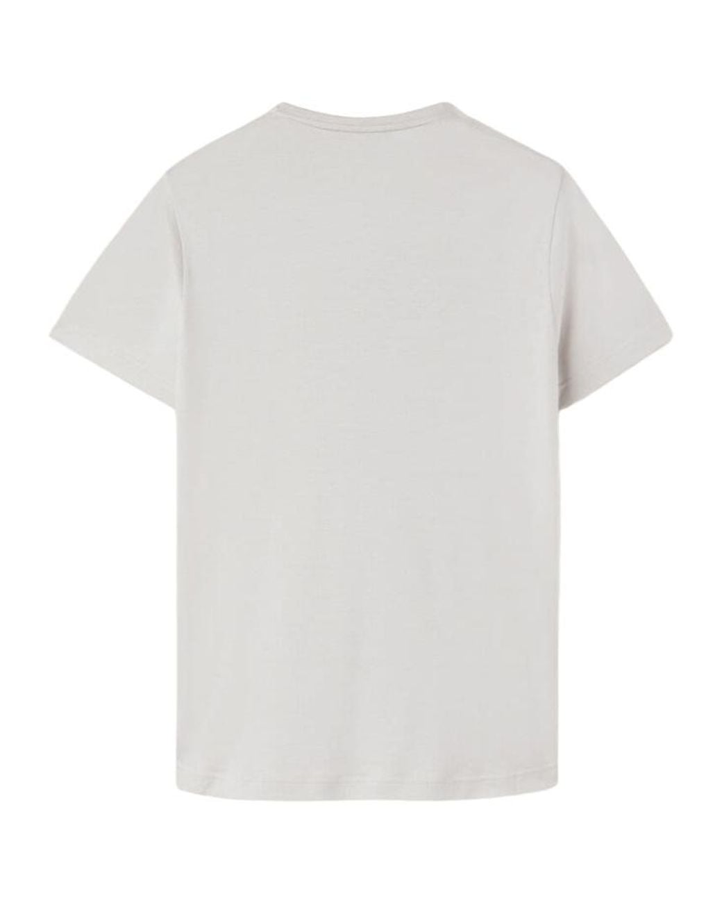 Loro Piana White Short-Sleeved Jersey T-Shirt for men