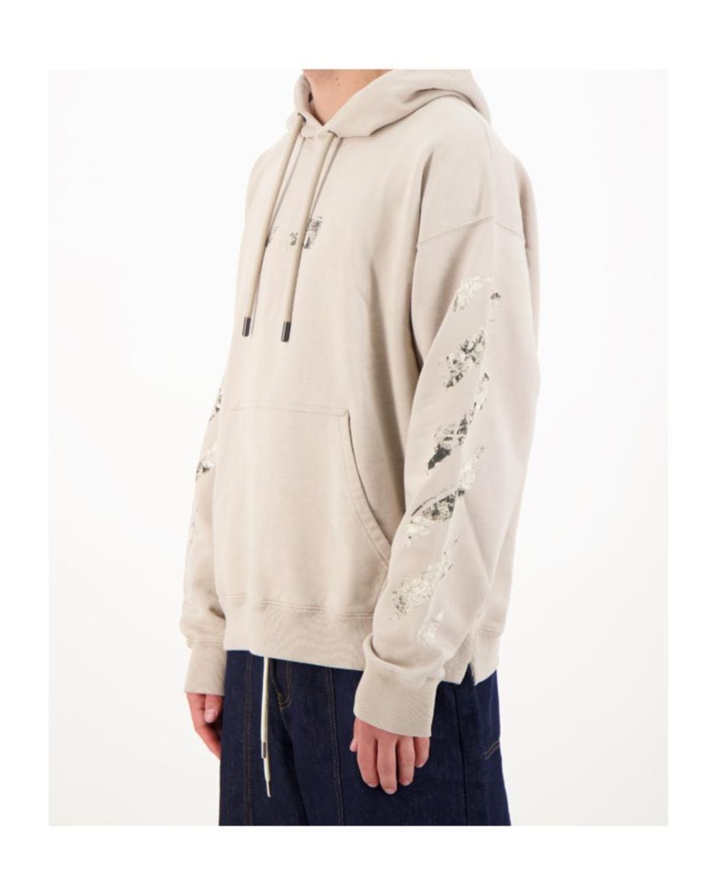 Off-White c/o Virgil Abloh Natural Spices Arrow Skate Hoodie for men