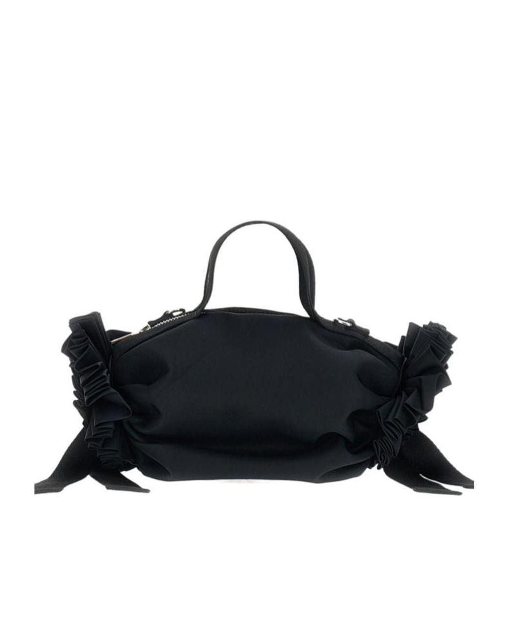 Simone Rocha Black Zipped Tote Bag