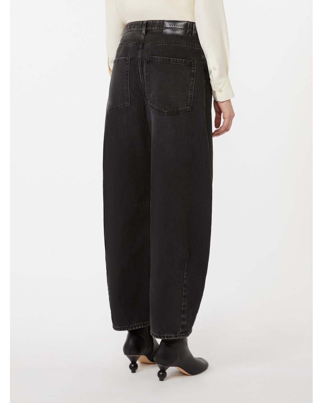 Weekend by Maxmara Black Douglas Barrel Jeans
