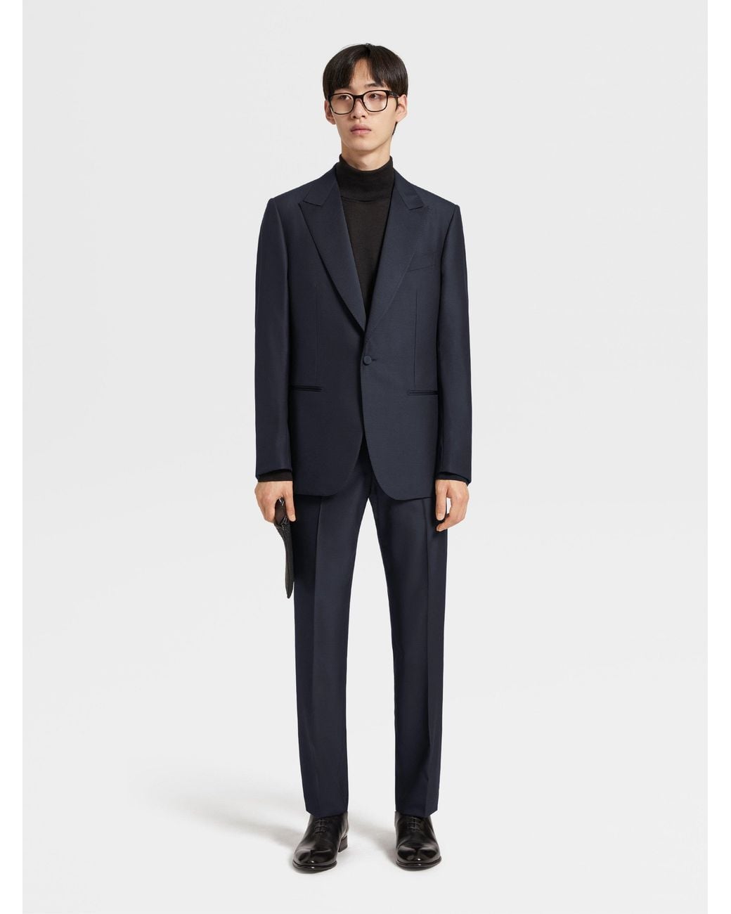 Zegna Blue Trofeo 600 Tailored Evening Suit for men