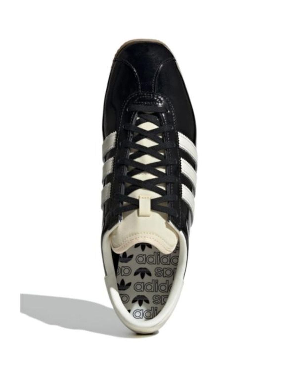 Adidas Black Round-Toe Sneakers for men
