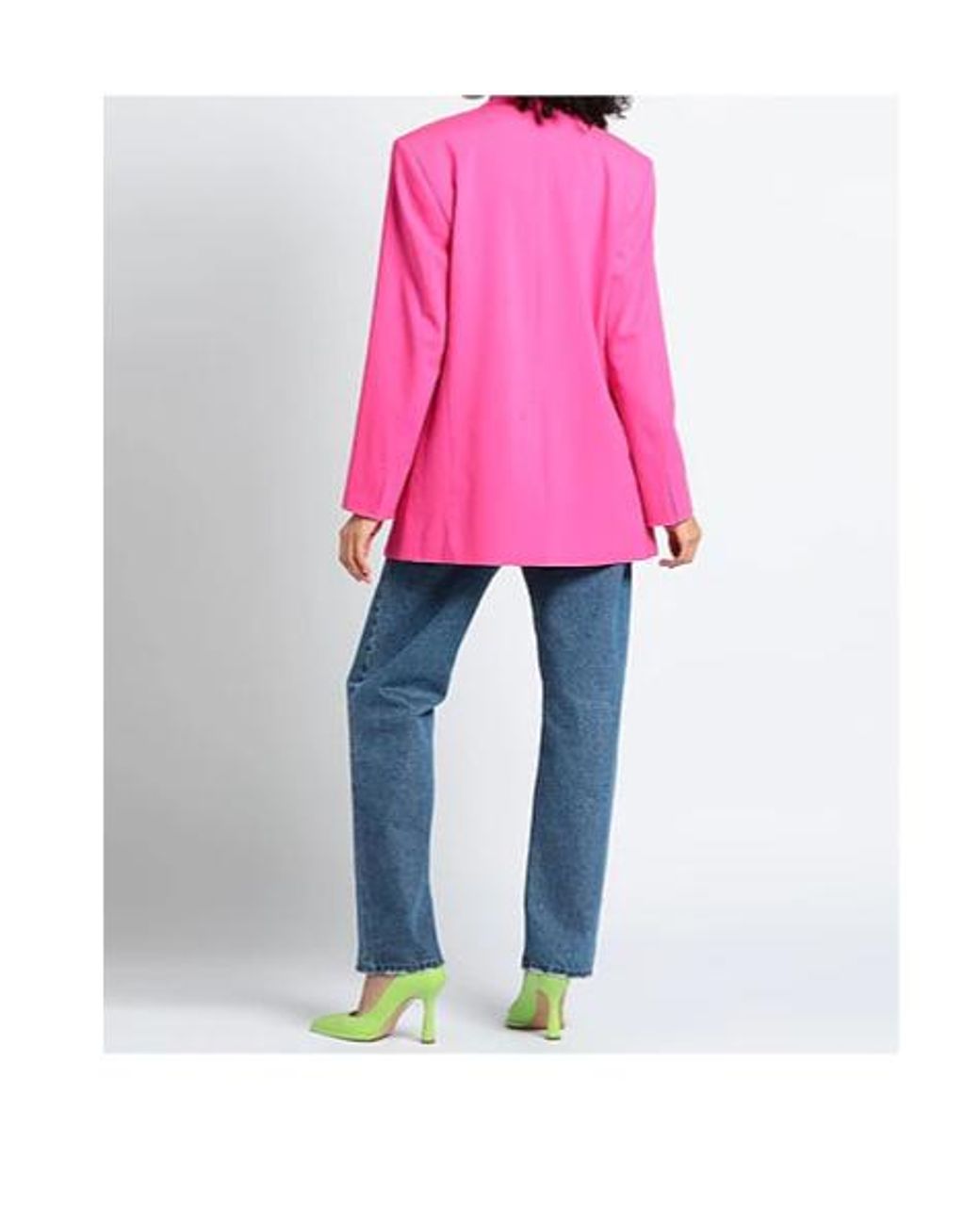 Jacquemus Pink Single-Breasted Suit Jacket