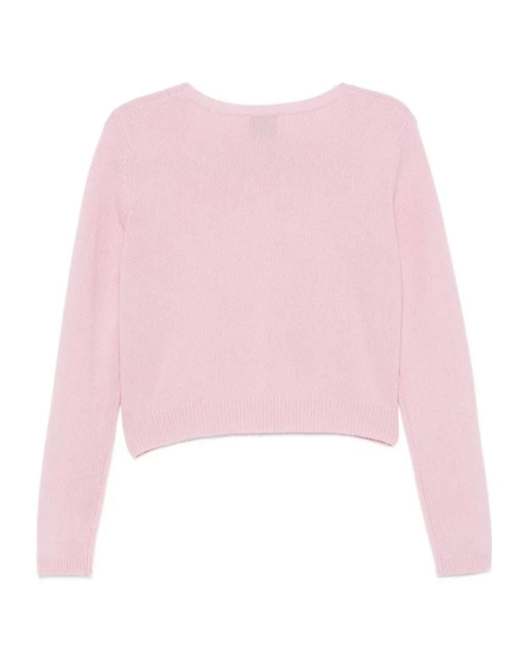 Reformation Pink Clara Cardigan