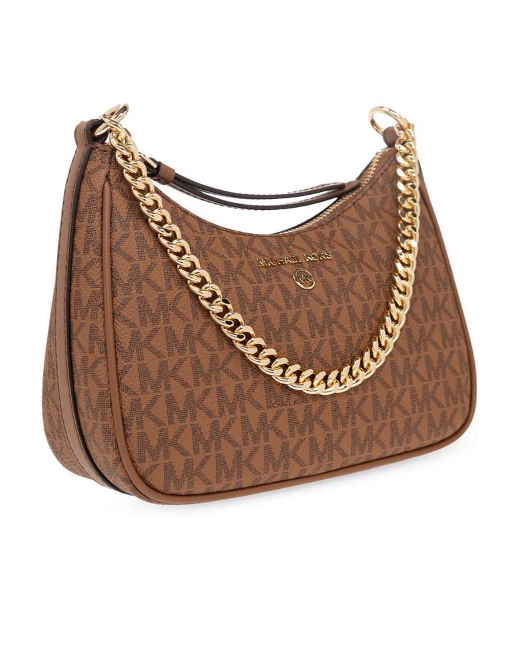 Michael Kors Brown Jet Set Charm Shoulder Bag