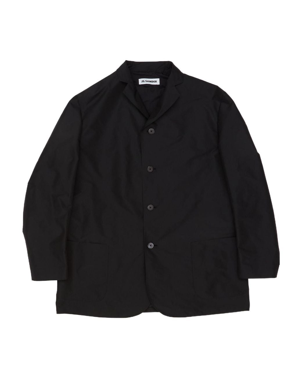 Jil Sander Black Long Sleeved Jacket for men