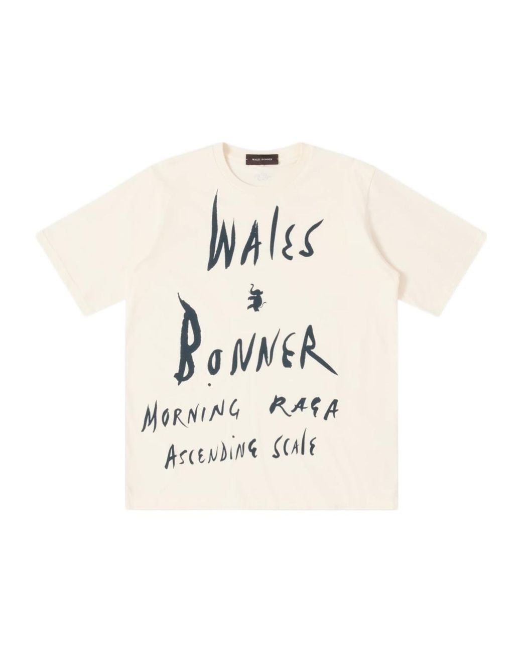 Wales Bonner Natural Morning Raga Print T-Shirt