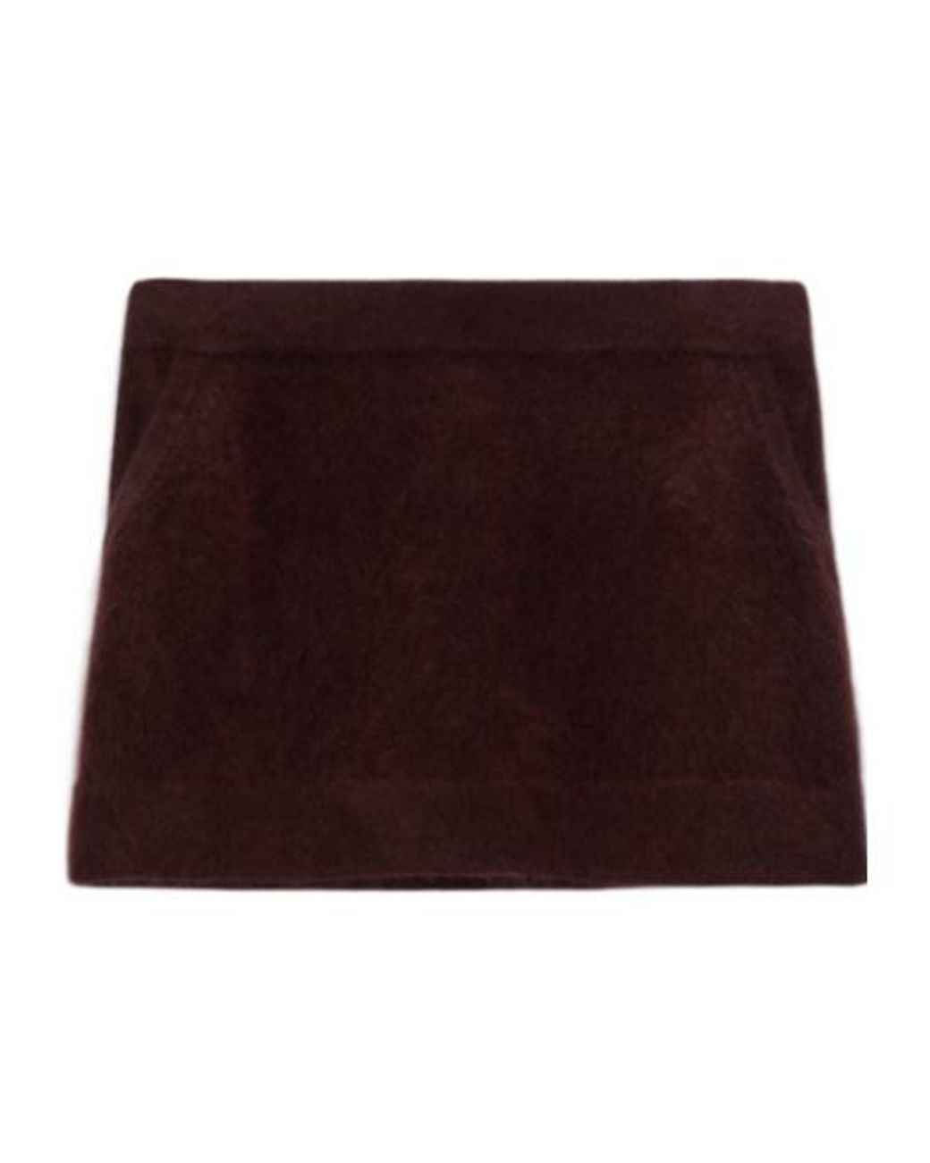 Dorothee Schumacher Brown Fluffy Statement Skirt