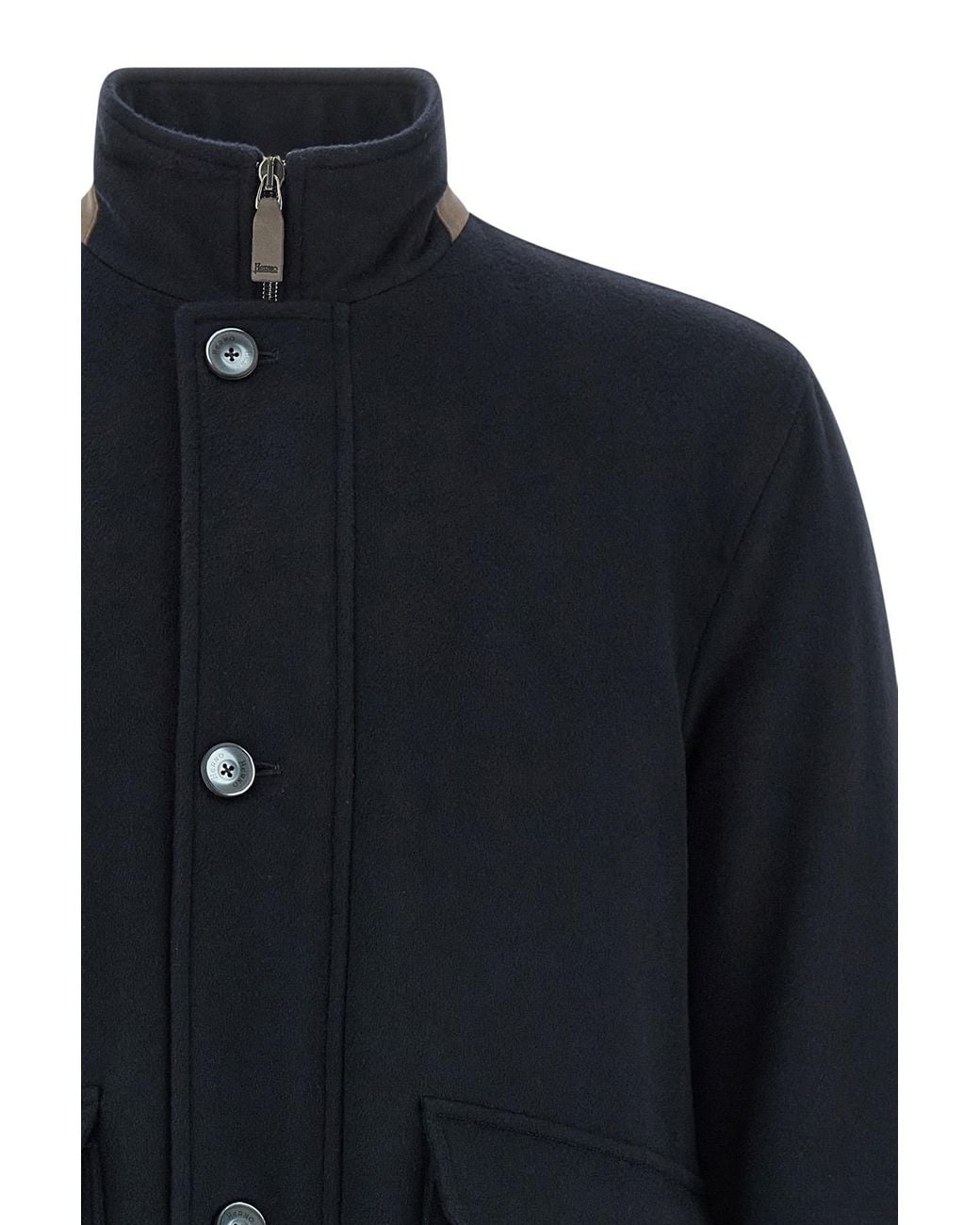 Herno Blue Field Jacket for men