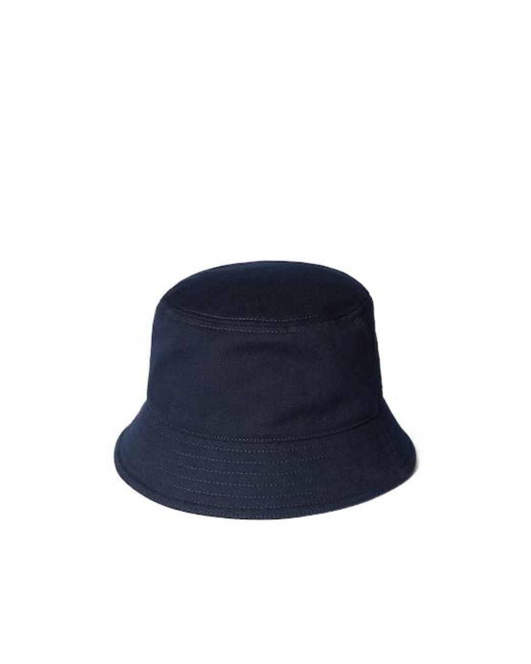 Gucci Blue Cotton Canvas Fisherman'S Hat for men