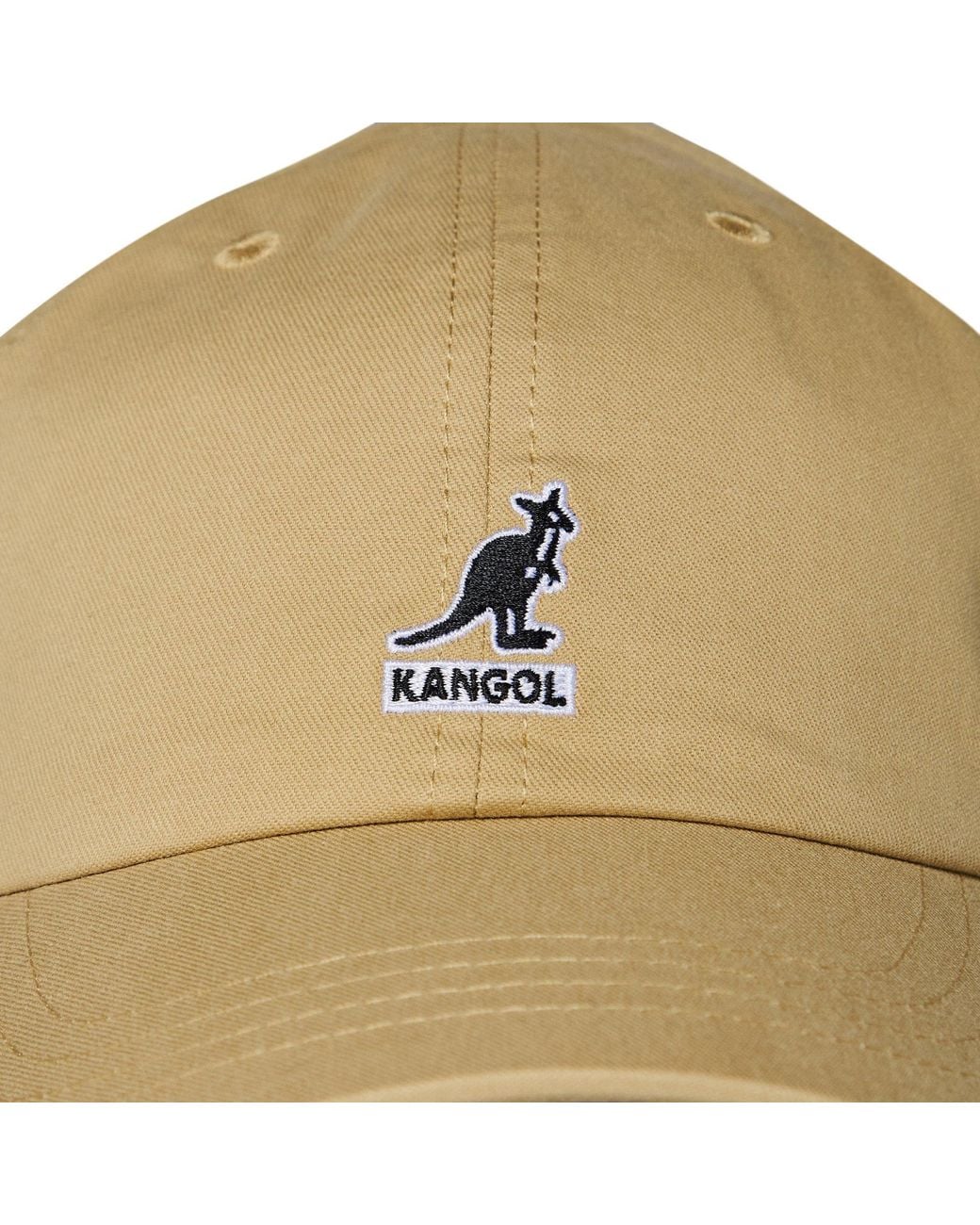 Kangol Natural Kangaroo 6 Planel Baseball Cap