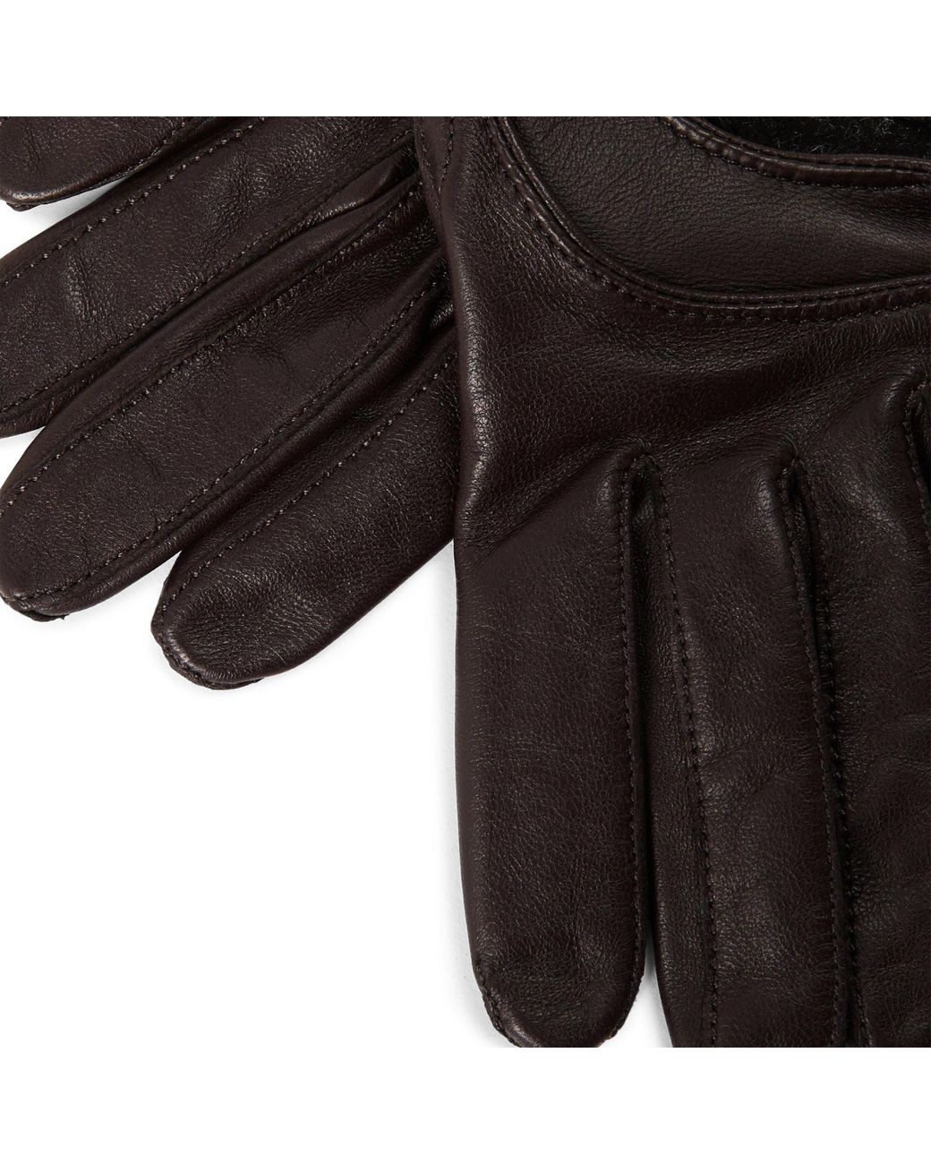 Magda Butrym Black Dark Leather Gloves