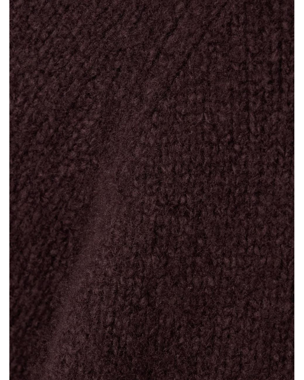 Nili Lotan Purple Tomaso Crew Neck Sweater