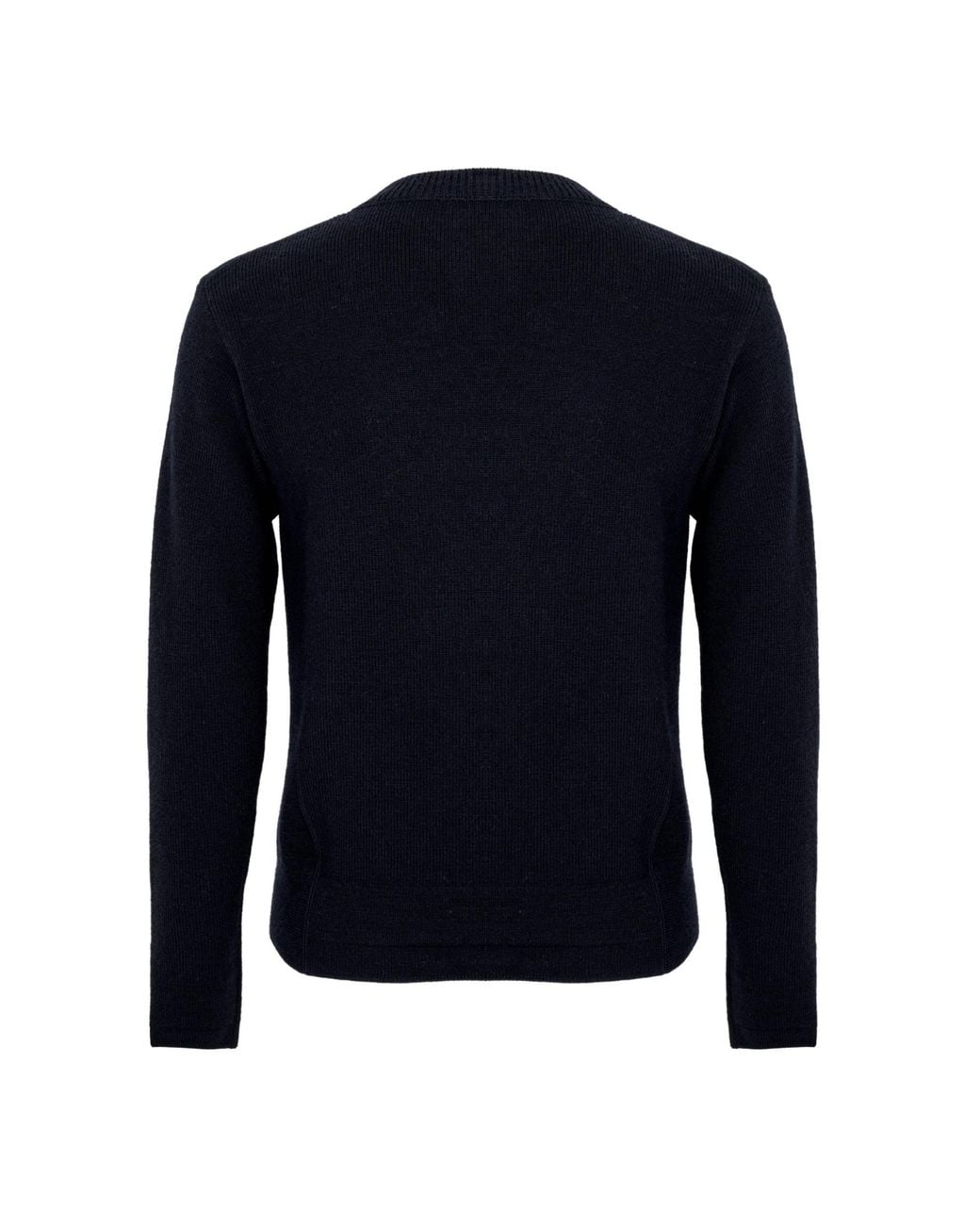 Moncler Blue Half-Turtleneck Knitted Sweater for men