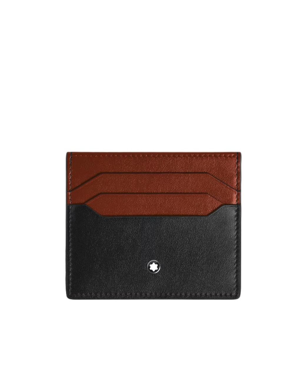 Montblanc Brown Card Holder 6Cc for men