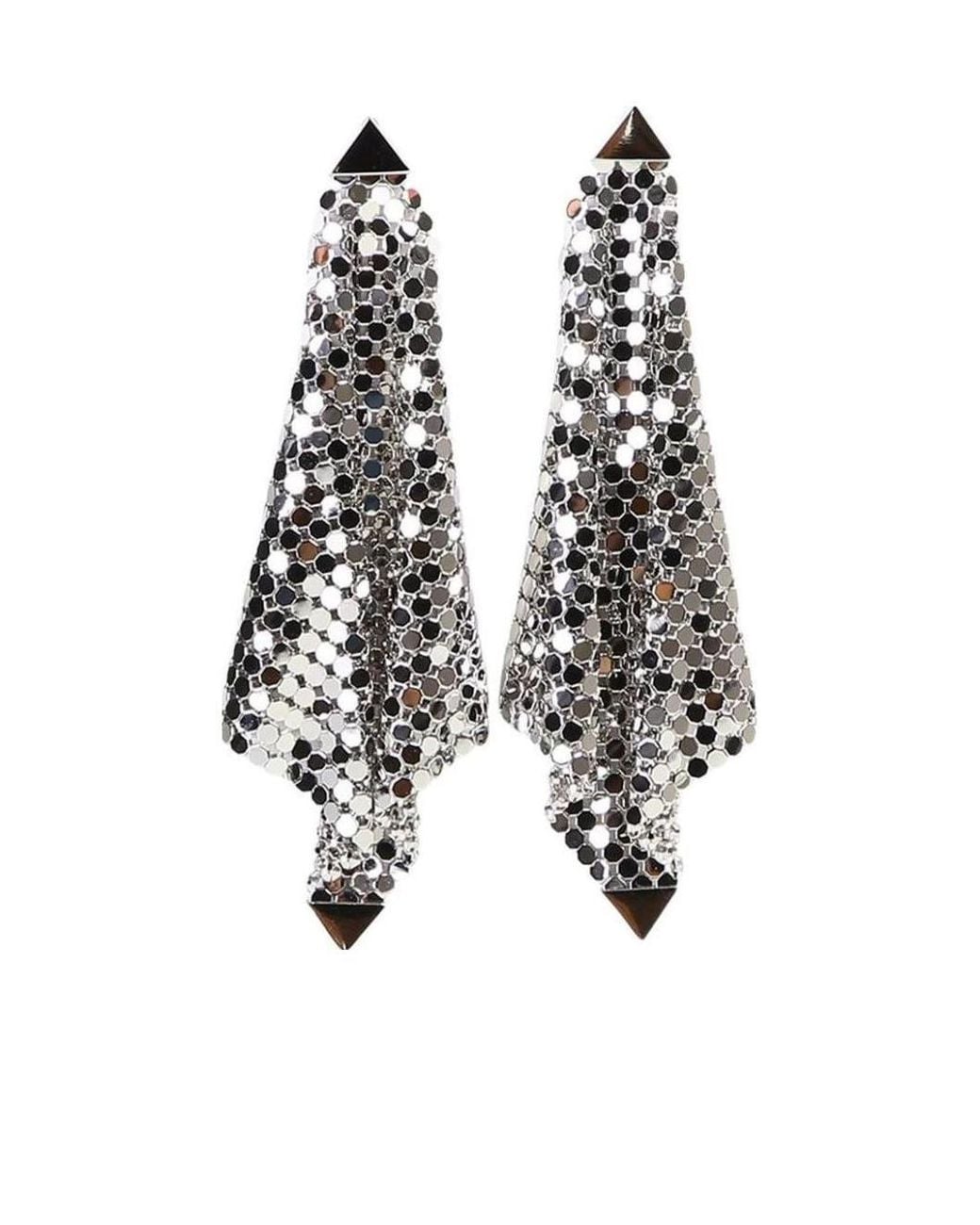 Rabanne White Rabanne Charm Earrings