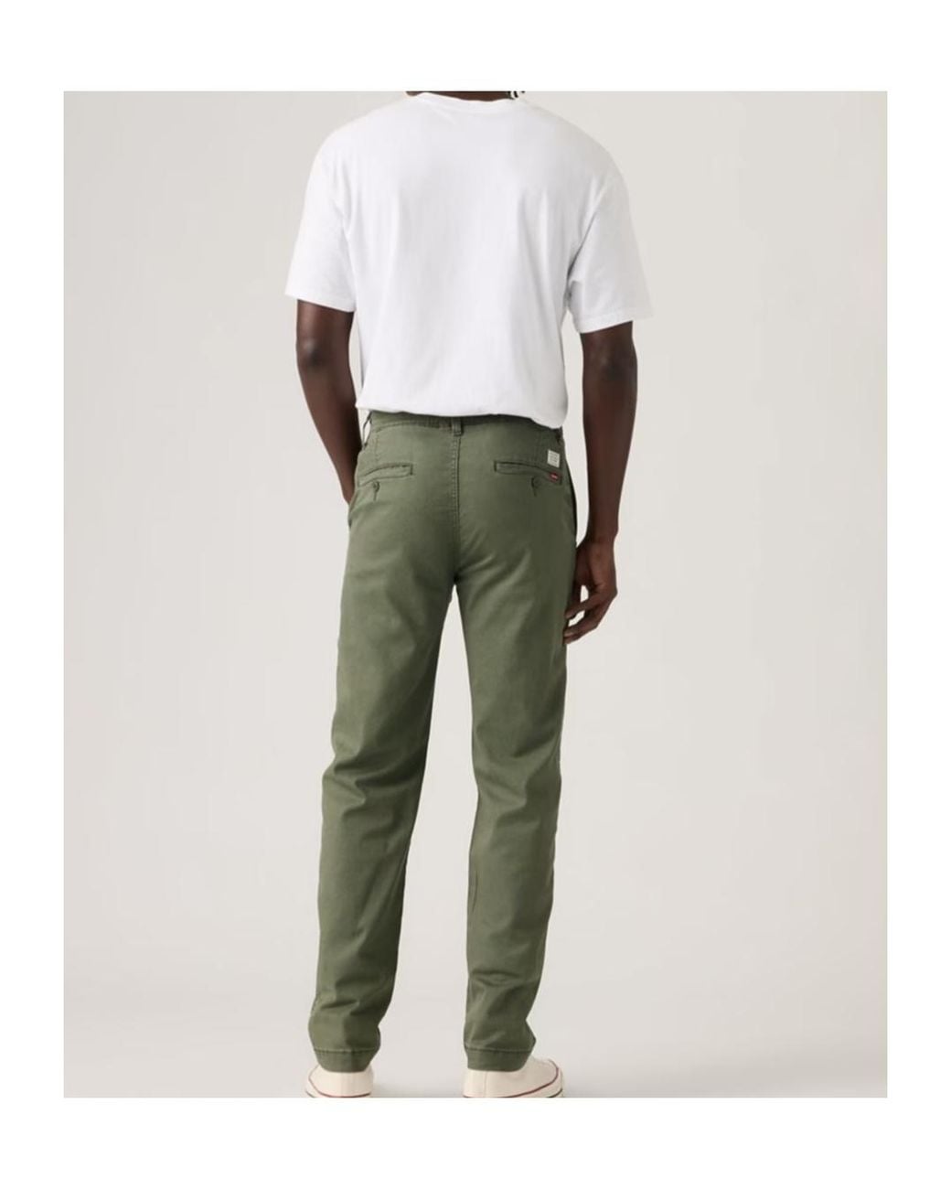 Levi's Green Cotton Chinos for men