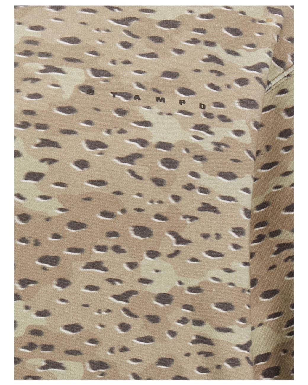 Stampd Gray Camo Hooded Sweater for men