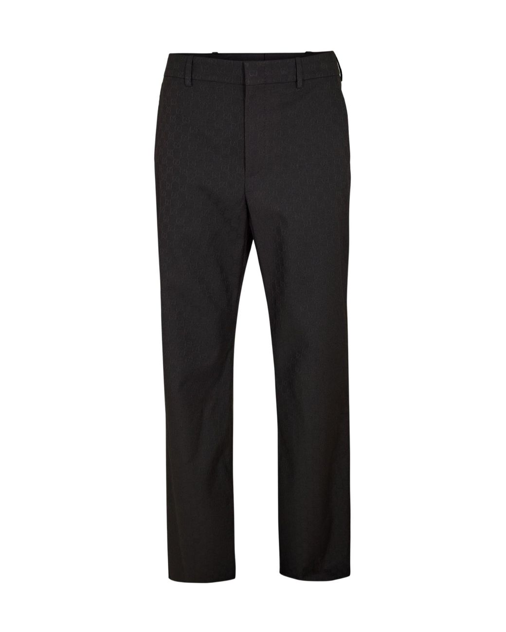 Gucci Black Simple Straight-Leg Pants for men