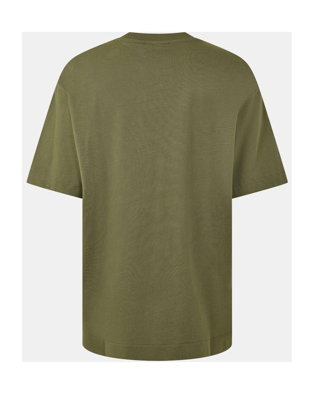 Off-White c/o Virgil Abloh Green Logo Short Sleeve T-Shirt for men