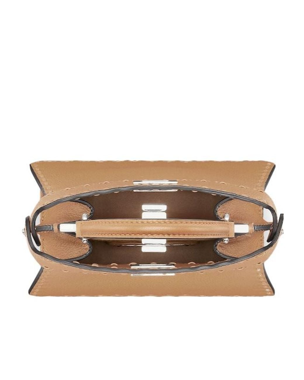 Fendi Natural Peekaboo Iseeu Petite Tote Bag