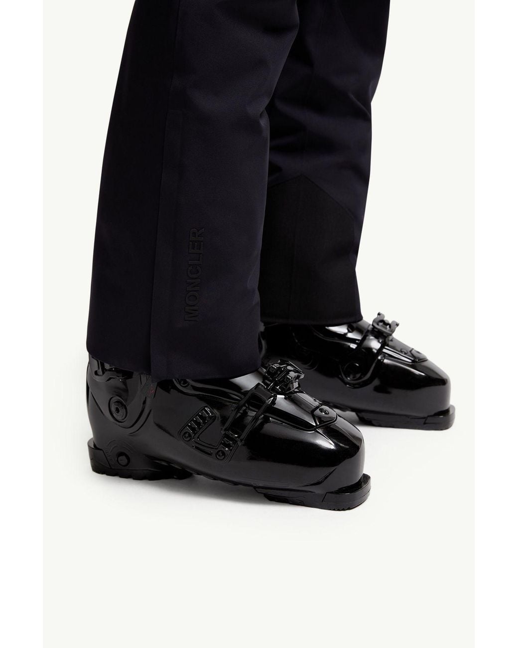 Moncler Blue Grenoble Zip Pocket Ski Pants for men