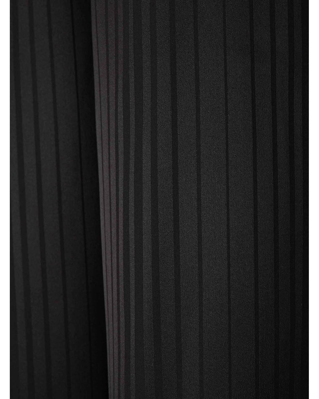 Loro Piana Black Dresden Wide-Leg Trousers