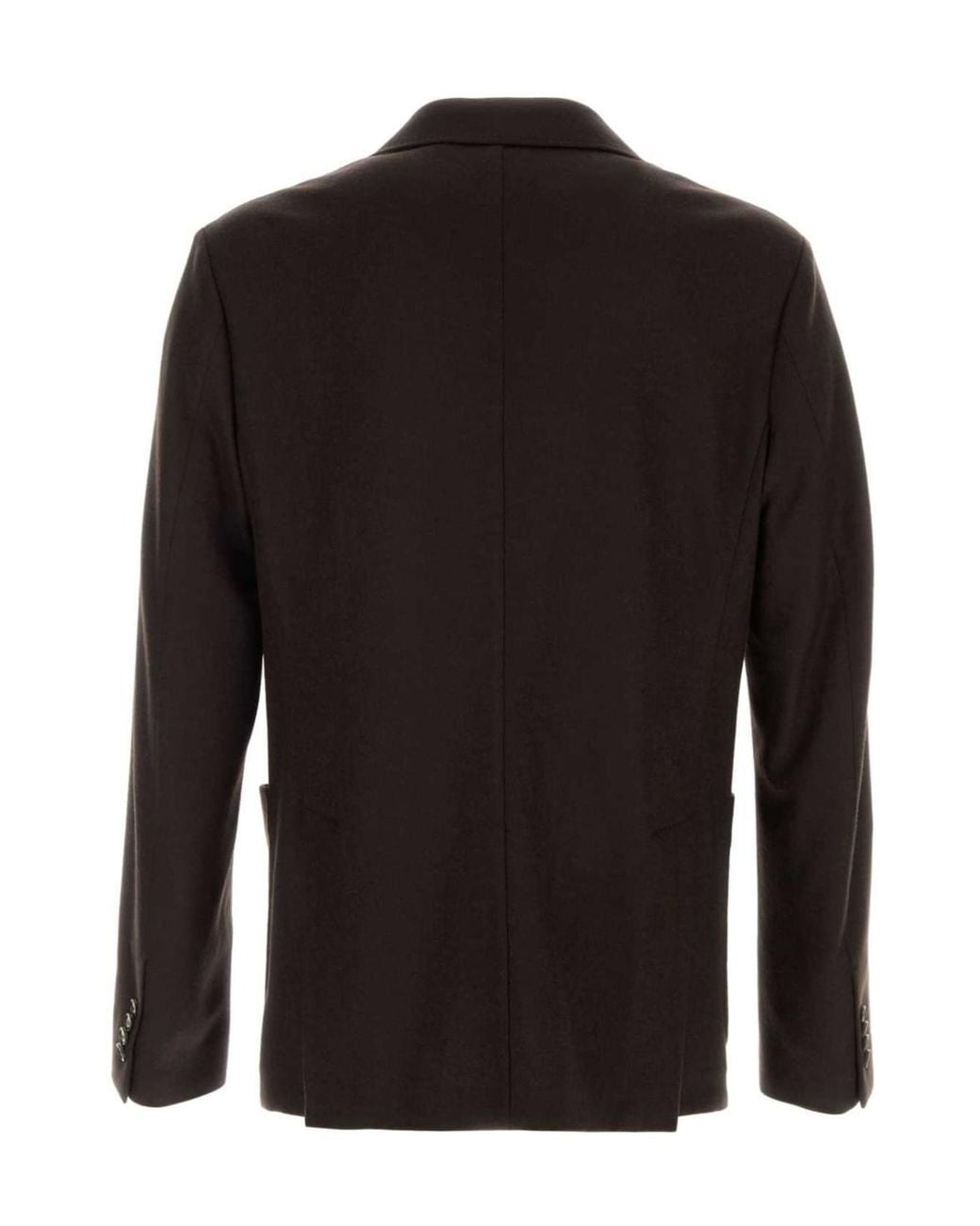 Brioni Black Long-Sleeve Single-Breasted Blazer for men
