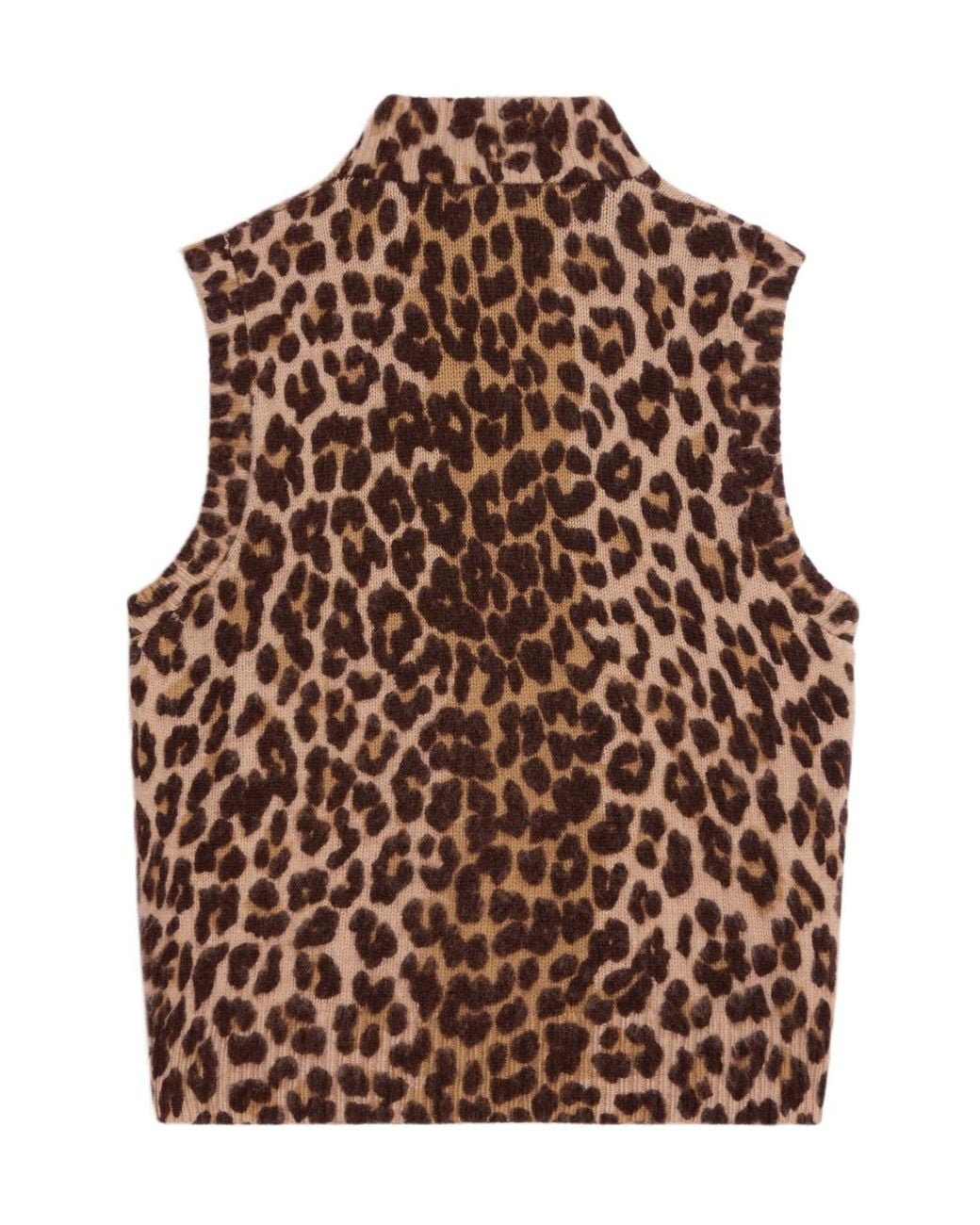Céline Brown Turtleneck Sweater